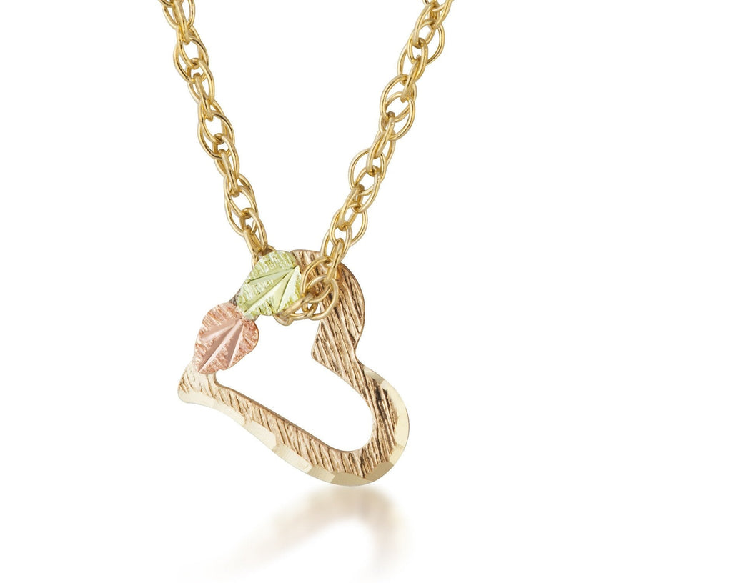 Petite Heart - Black Hills Gold Pendant