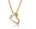 Petite Heart - Black Hills Gold Pendant