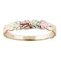 Petite Four Leaves - Black Hills Gold Ladies Ring