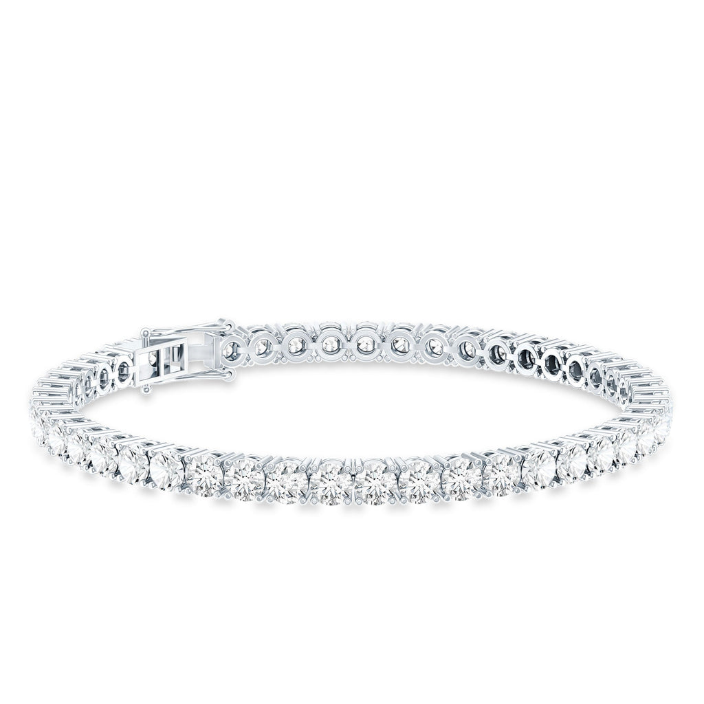 Certified Lab Grown Diamond Tennis Bracelet for Women