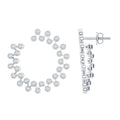 Certified Lab Created Diamond Statement Stud Earrings