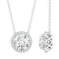 IGI Certified 5 Carat Lab Grown Diamond Wedding Necklace