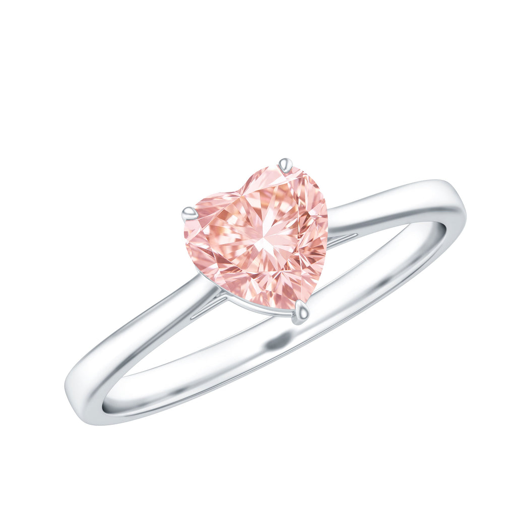 The Confession — Pink Diamond Heart Promise Ring