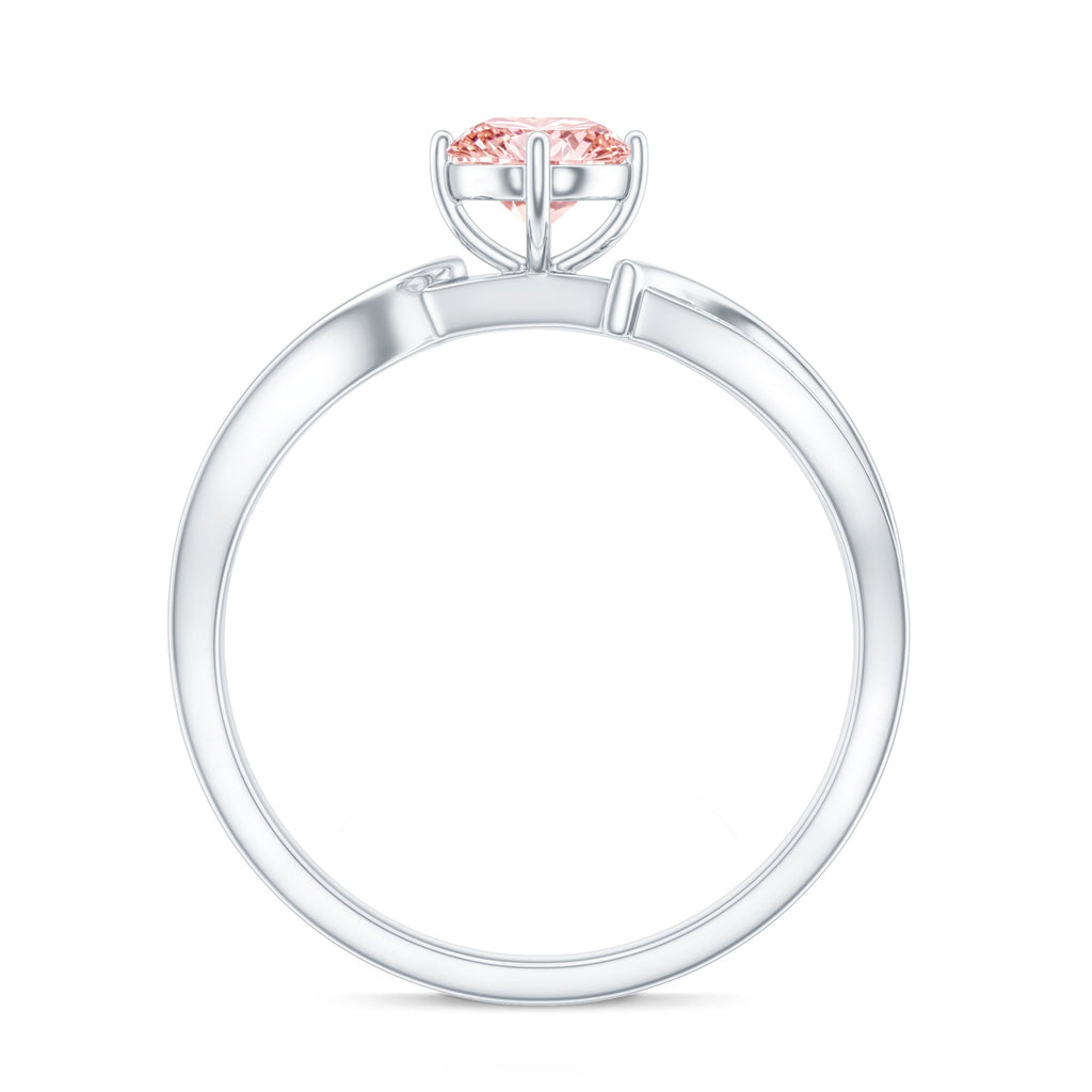 The Continuum — Pink Diamond Infinity Engagement Ring