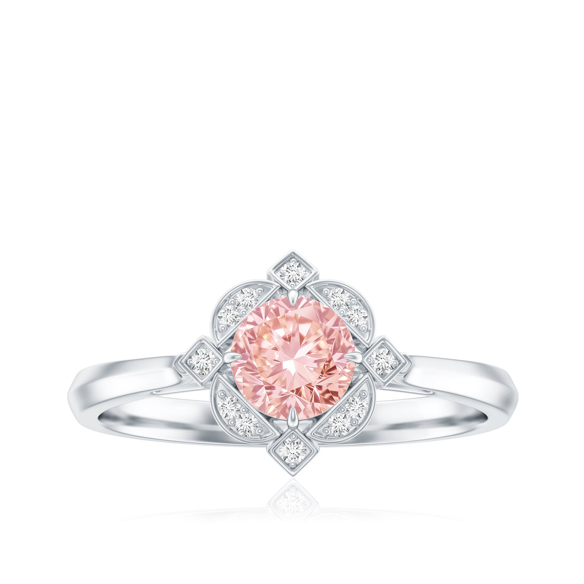 The Heirloom — Vintage Pink Diamond Engagement Ring