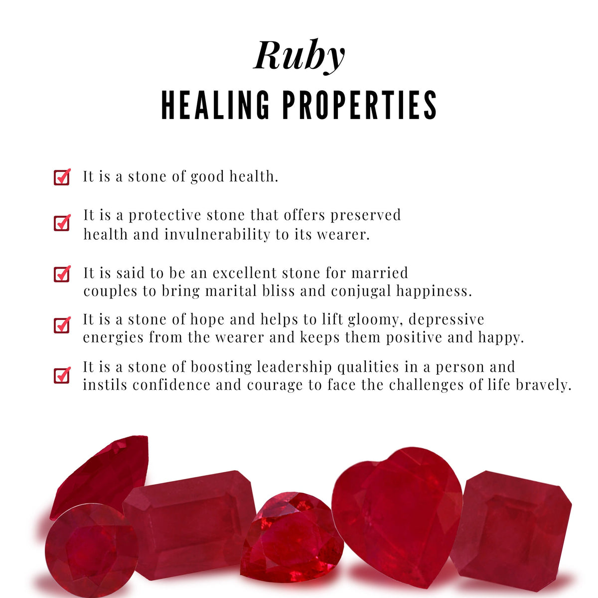 Real Diamond and Ruby Floral Stud Earrings