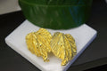 Real Mulberry Leaf Earrings, Handmade Nature Jewelry, Organic Nature Earrings, Unique Gift for Nature Lovers, Gold or Sterling Silver 925